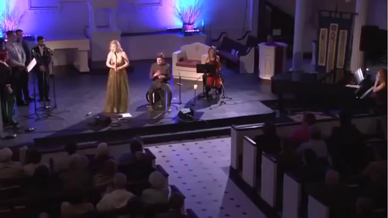 Eabha Mc Mahon at the Kylemore Abbey Concert March 16th 20153
