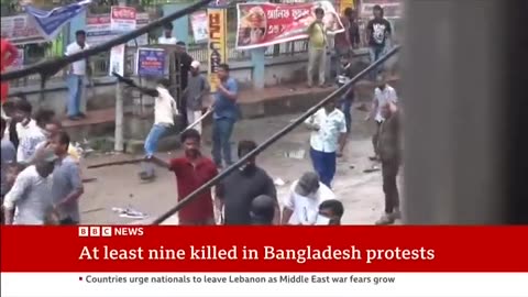 Anti-government protests turn deadly in Bangladesh