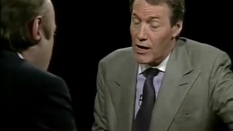 Christopher Hitchens interview on the Clintons (1999)