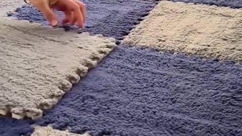 This carpet is for all the puzzle fans 🧩
