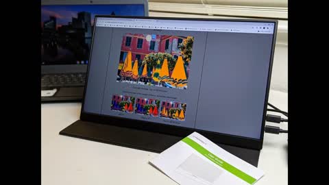 Review: QLED Portable Monitor, UPERFECT 15.6’’ 100% DCI-P3 10 Bit 500 Nits Brightness Q1 Portab...