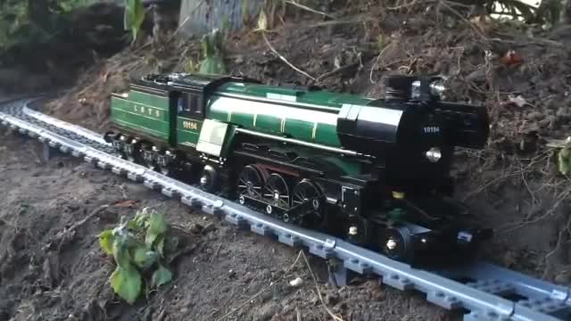 Toy train railway