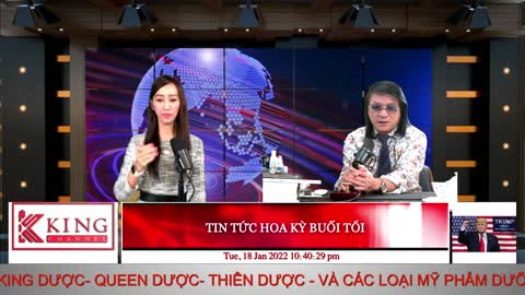 TIN TỨC HOA KỲ BUỔI TỐI - 01/18/2022 - KMCmedia Channel