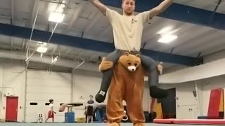 Epic back flip optical illusion will blow your mind
