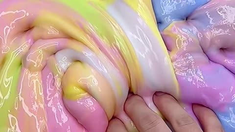Colourfull Satisfying Slime Mix