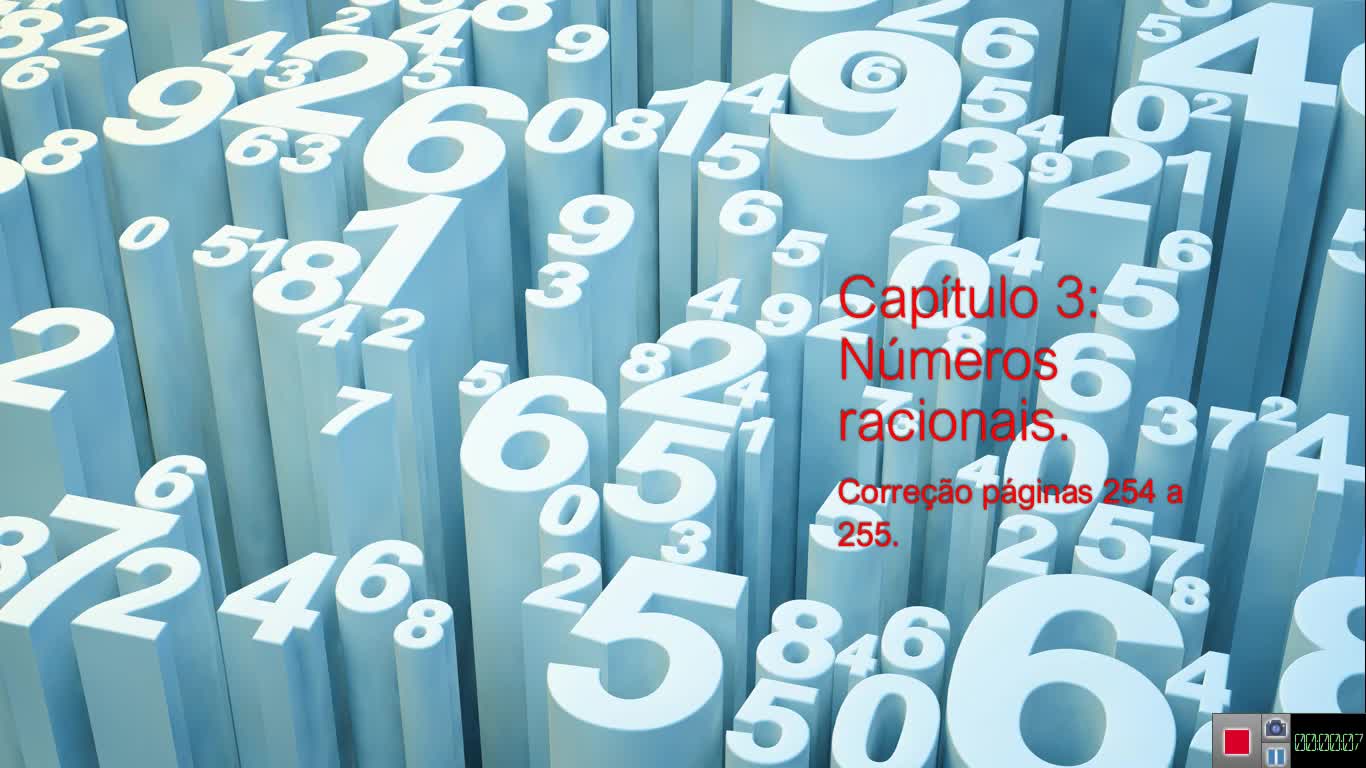 Sefa 7º Ano - Capítulo 3 - Correção páginas 254, 255 e 256.