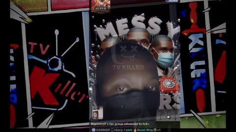 ACE & HIS MOTHER RUNS UP IN MESSY CALLER LIVE FOR THAT ACTION