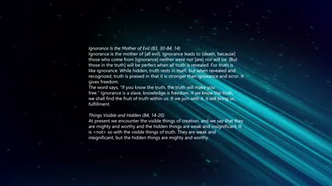 The Gospel Of Philip - Nag Hammadi Gnostic Audiobook with Text and Music