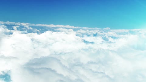 Meditation | Relaxation | Fly through the Clouds | Soothing Video