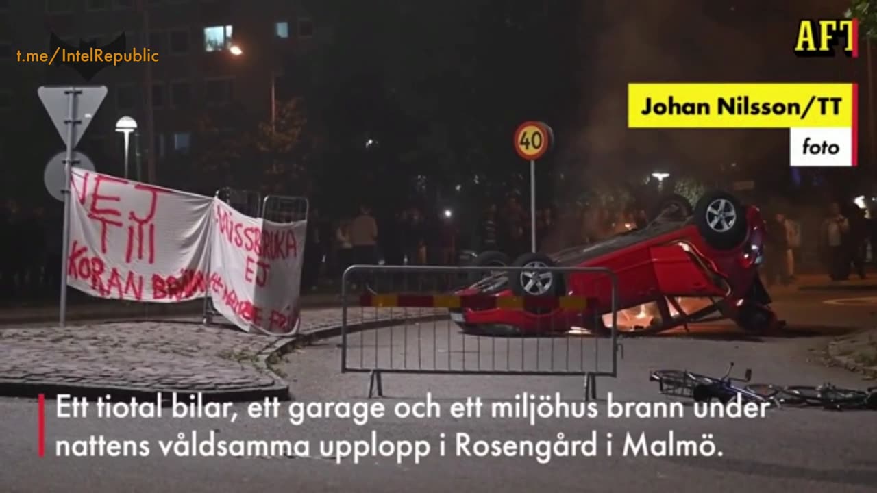 Malmo protest Koran burning