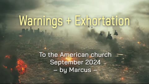 Warnings + Exhortations. Sept 2024
