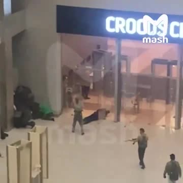 Crocus City Hall - Video of Attackers who Open Fired