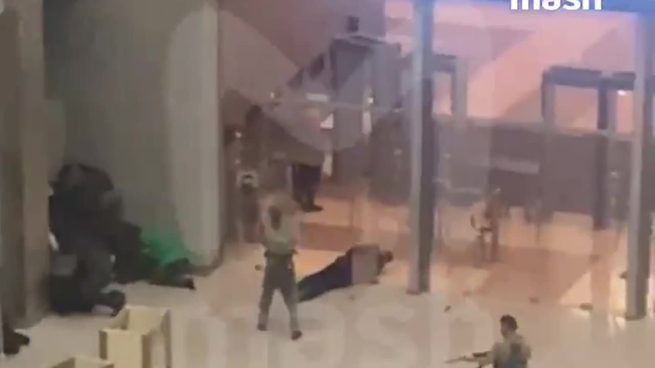 Crocus City Hall - Video of Attackers who Open Fired