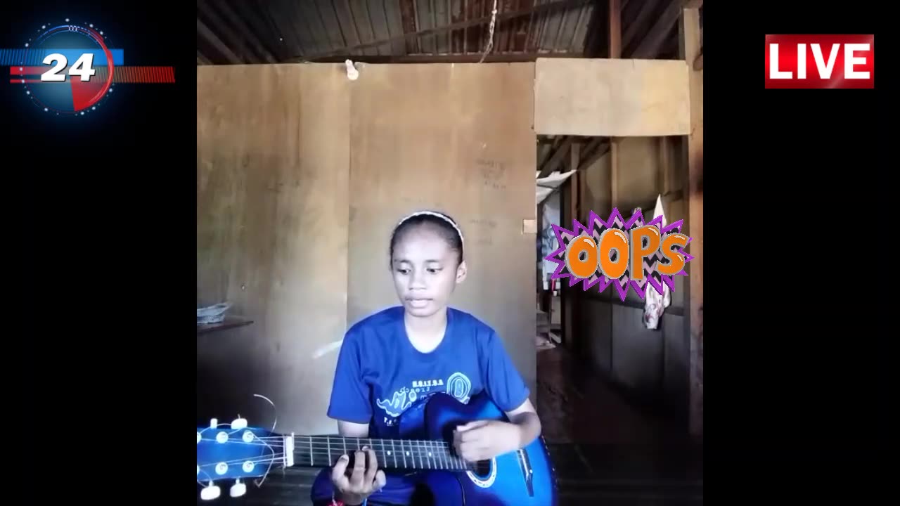 Gitarsolo_Yustina Hewen_CLC Sungai Menanggol_Titip Rindu Buat Ayah