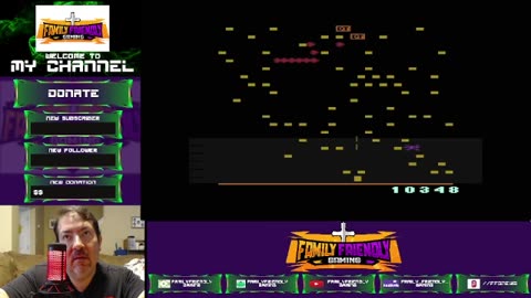 Millipede Atari 2600 Gameplay