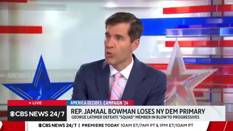 'Squad' member Jamaal Bowman loses New York primary to George Latimer CBS News