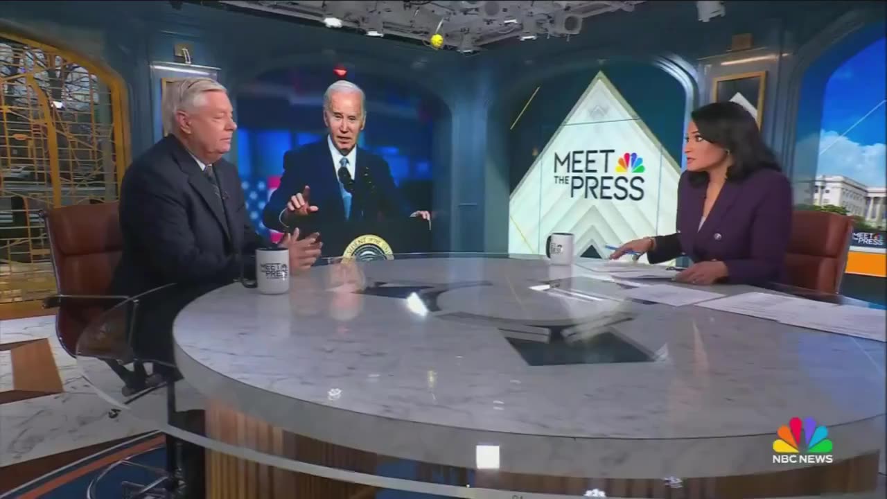 Lindsey Graham says "he hasn't really been paying too much attention"