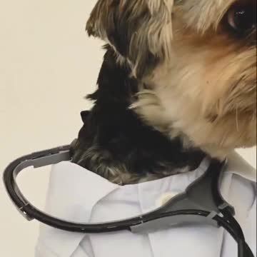 Doctor Dog#pet short, animals lover, bird lover, dogs lover's, cute dog, cute puppy,cat lover