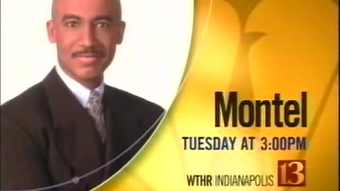 June 2001 - Indianapolis Montel Williams Promo