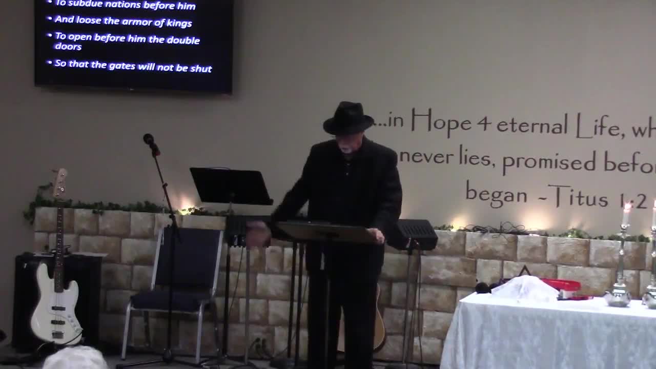Fresh Start Fresh Anointing Part 1 - Guest Speaker Kim Pitner