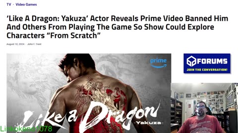 Like A Dragon Yakuza series and George Martin blasting Hollywood