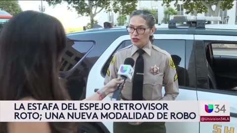 Alerta por nueva estafa: no caigas en la trampa del espejo retrovisor roto.