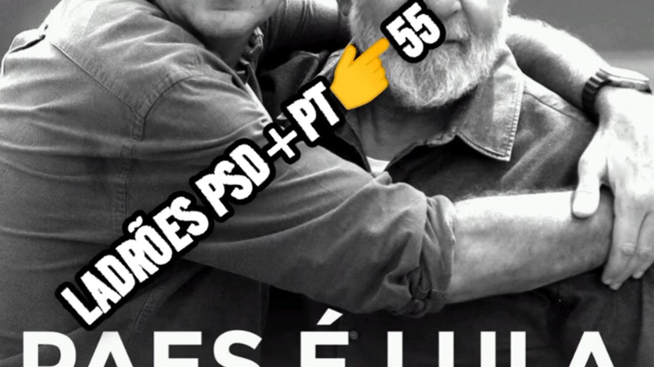 LADRÕES PSD+PT NÃO VOTE👉55 Eduardo Paes vulgo raposa 🦊