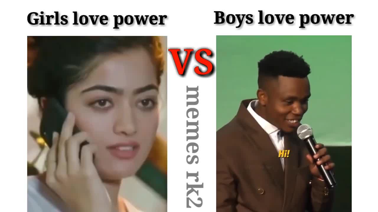 Girls love power Vs boys love power।