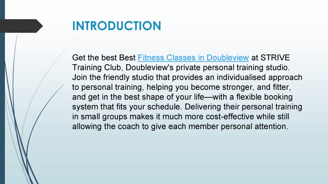 Best Fitness Classes in Doubleview