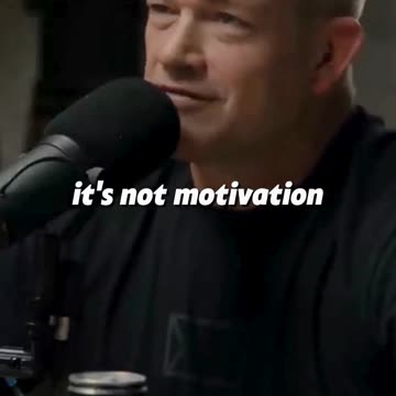 Discipline is infinitely more important.