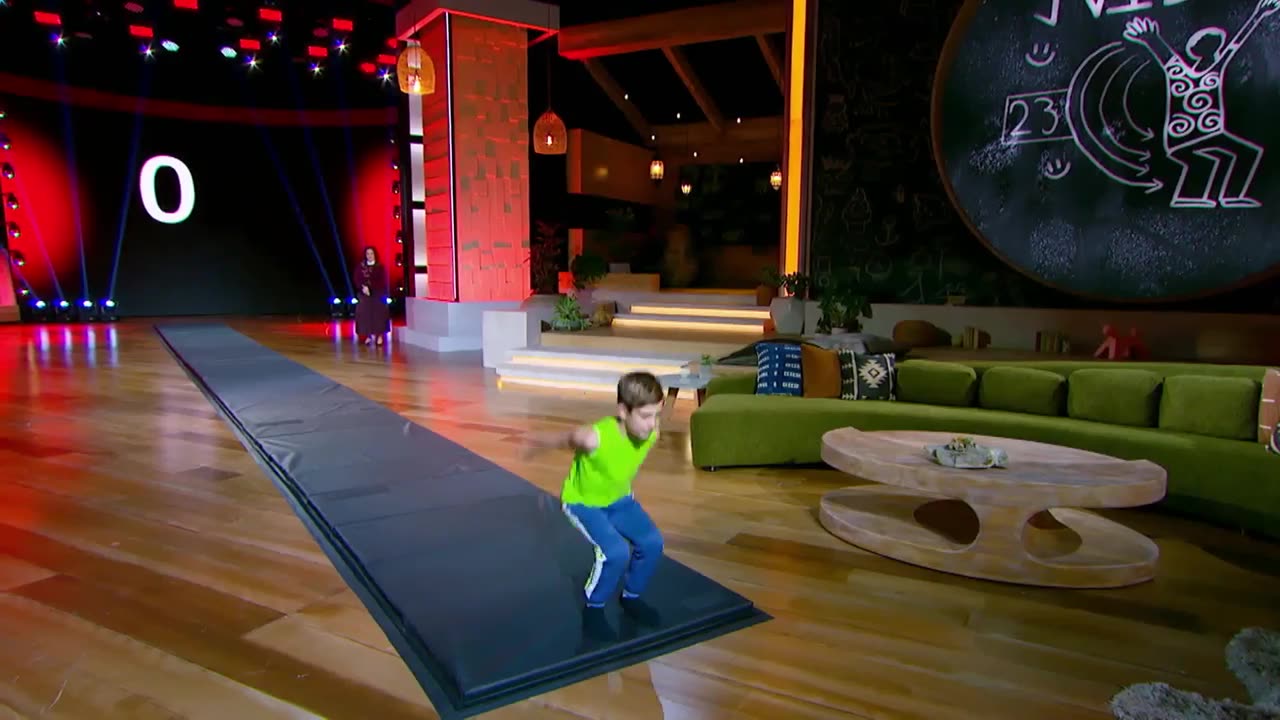 AWESOME...HE STICKS THE LANDING