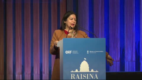 India's Foreign Policy Vision: Lekhi Speaks at Raisina Dialogue 2024 | Amaravati Today