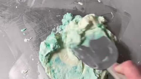 Mtn Dew Baja Blast Rolled Ice Cream! If you are new follow if you like Baja Blast!
