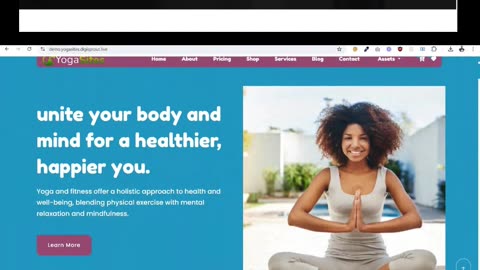 YogaSites AI Demo: The Ultimate Self-Updating Yoga and Fitness Website Creator
