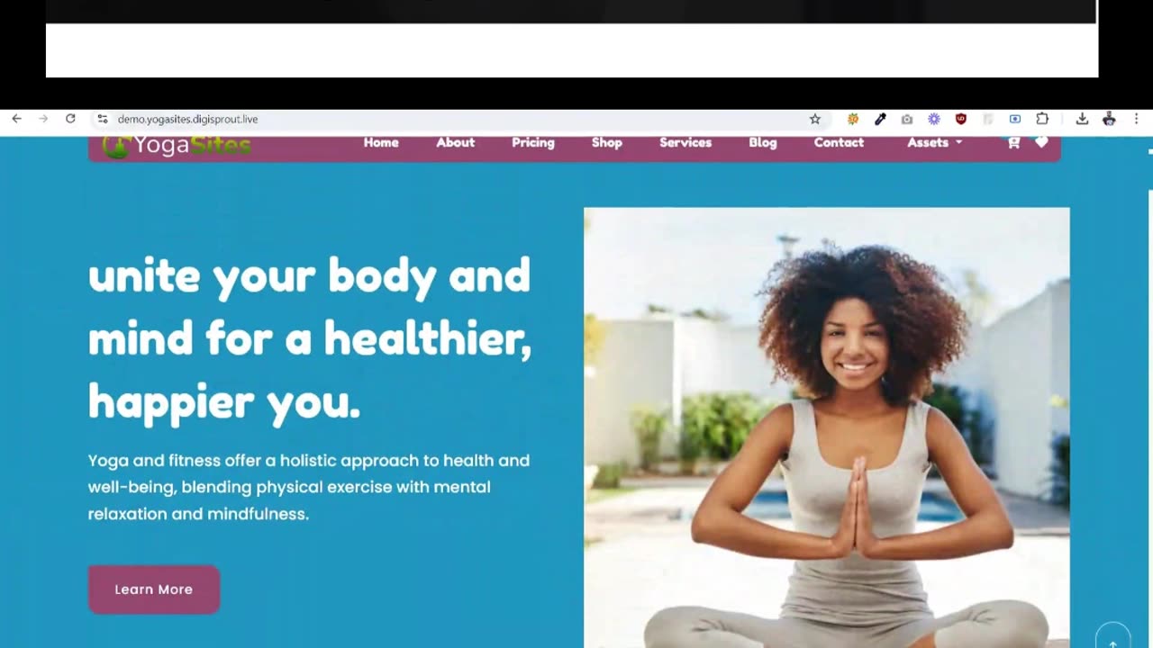 YogaSites AI Demo: The Ultimate Self-Updating Yoga and Fitness Website Creator