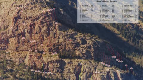 Trad Rock Climbing in Bear's Hump, Southern Alberta