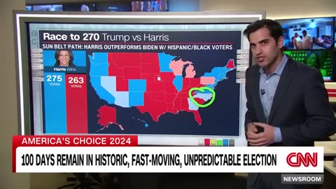 Polling shows Harris has multiple paths to victory. Here's how