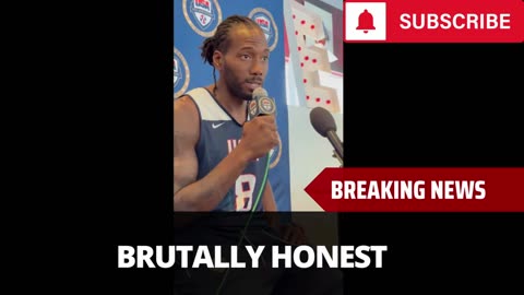 Kawhi Leonard Gets Brutally Honest About Paul George Exit