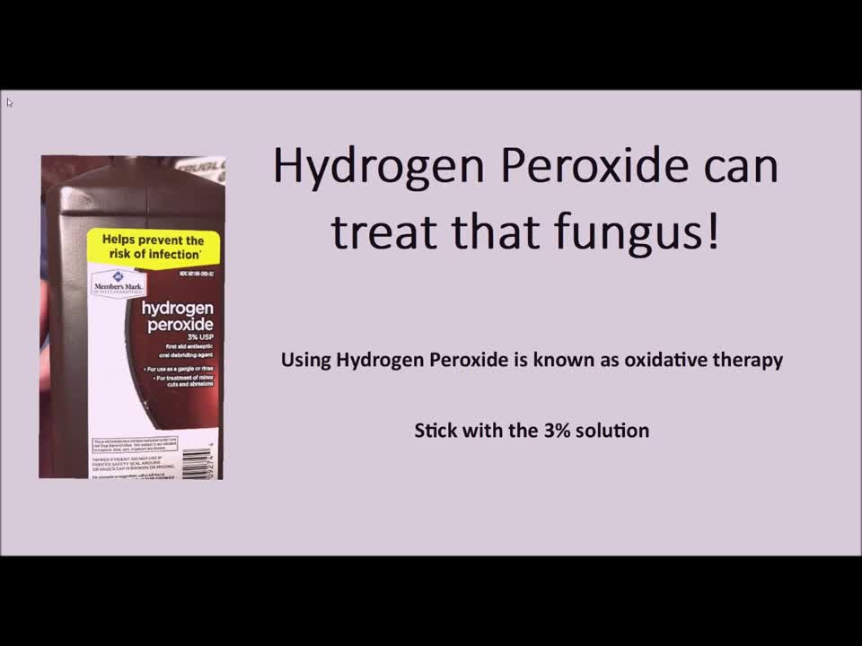 Hydrogen Peroxide Effective For Treating Toenail Fungus Use Hydrogen