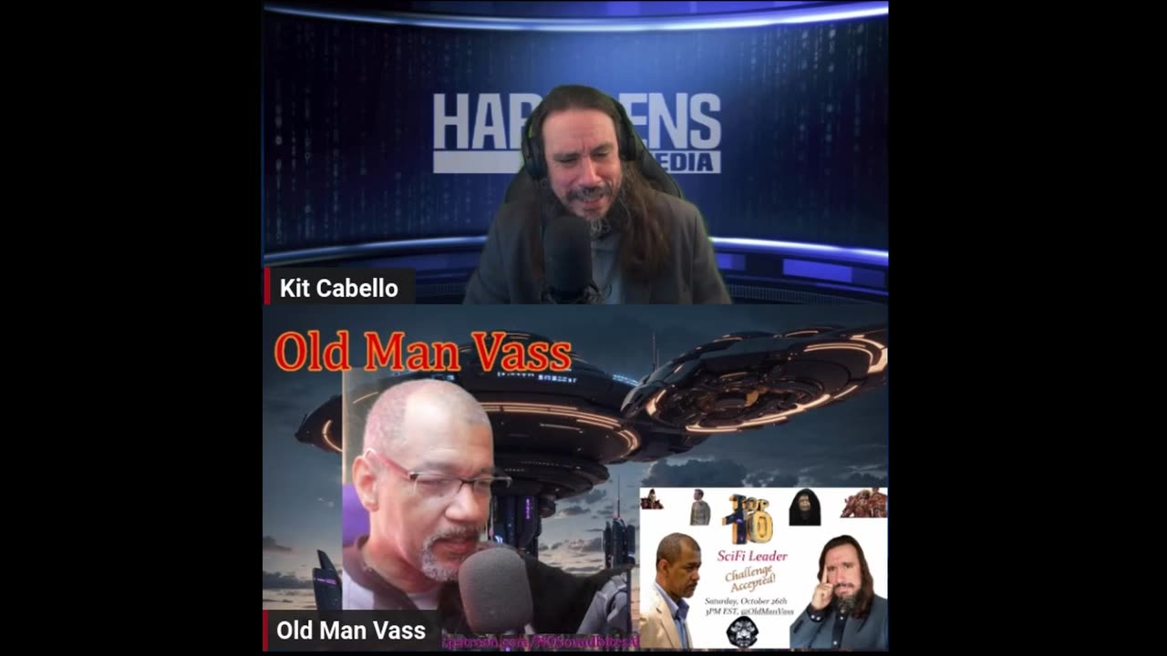 Top 10 Scifi Leader Challenge with Kit Cabello, of Hard Lens Media