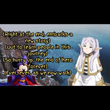 [Mickey Mouse SouthPark sings/AI Cover] YOASOBI - Yuusha Sousou no Frieren - Beyond Journey's End OP