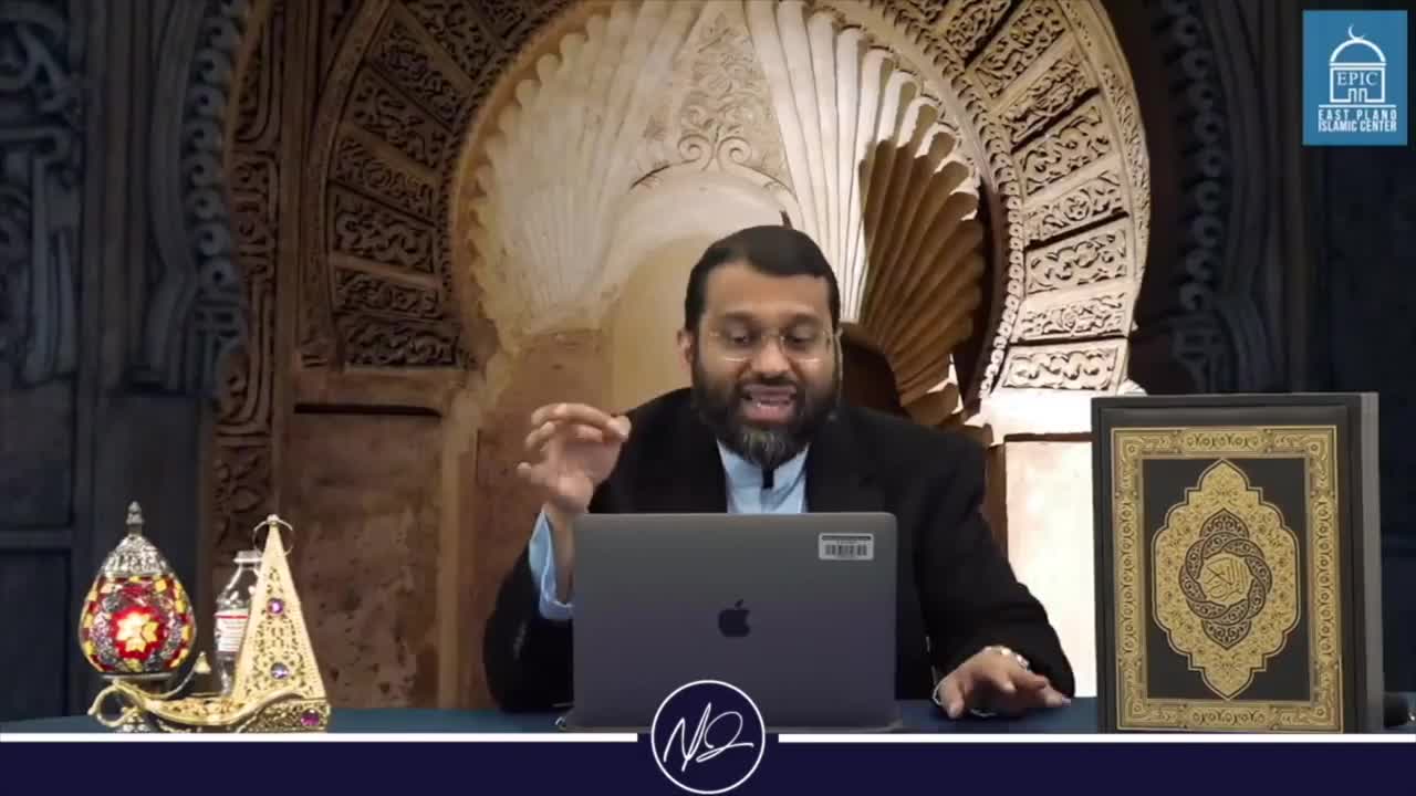 Yasir Qadhi condemns Muhammad's dirty business. DCCI Ministries Speakers Corner.