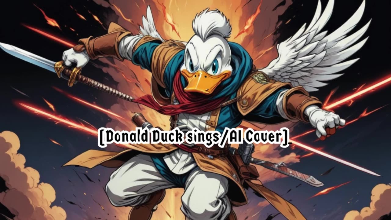 [Donald Duck sings/AI Cover] Attack on Titan/Shingeki no Kyojin Final Season OP Sim -The Rumbling