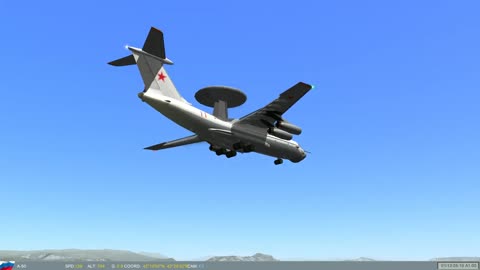 A-50 awacs Return To Base | Lock-On: Flaming Cliffs 2