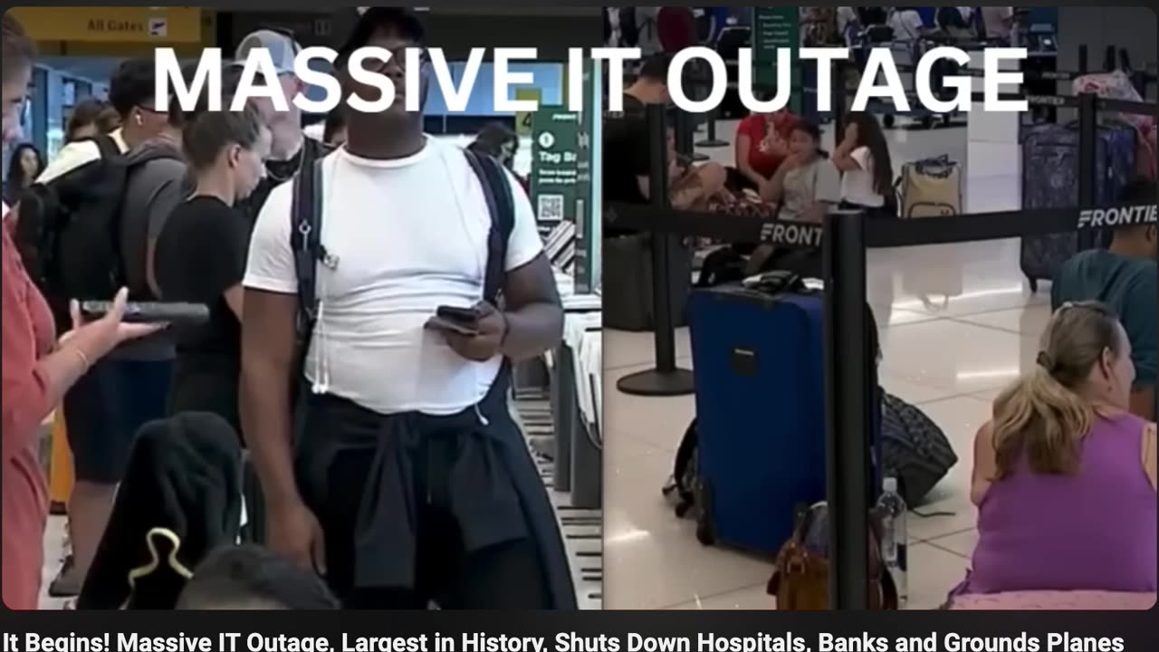Massive I.T. BLACKOUT OUTAGE