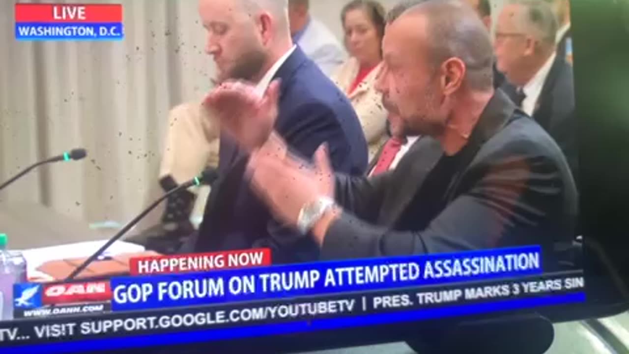 OAN GOP forum on trump assassination attempt with Dan bongino answers questions