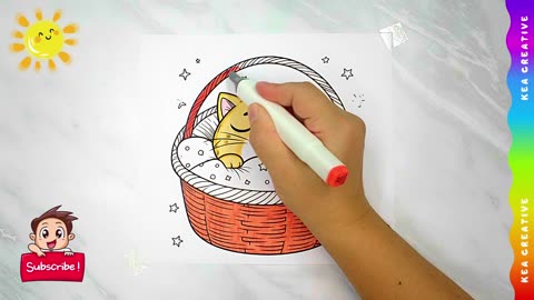 Colorin Sweet Cat! Coloring Pages For Childrens. Enjoy!