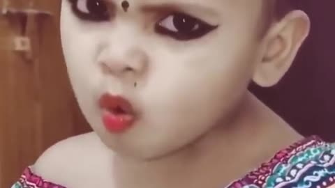Look at this kid's expression just share and make it viral