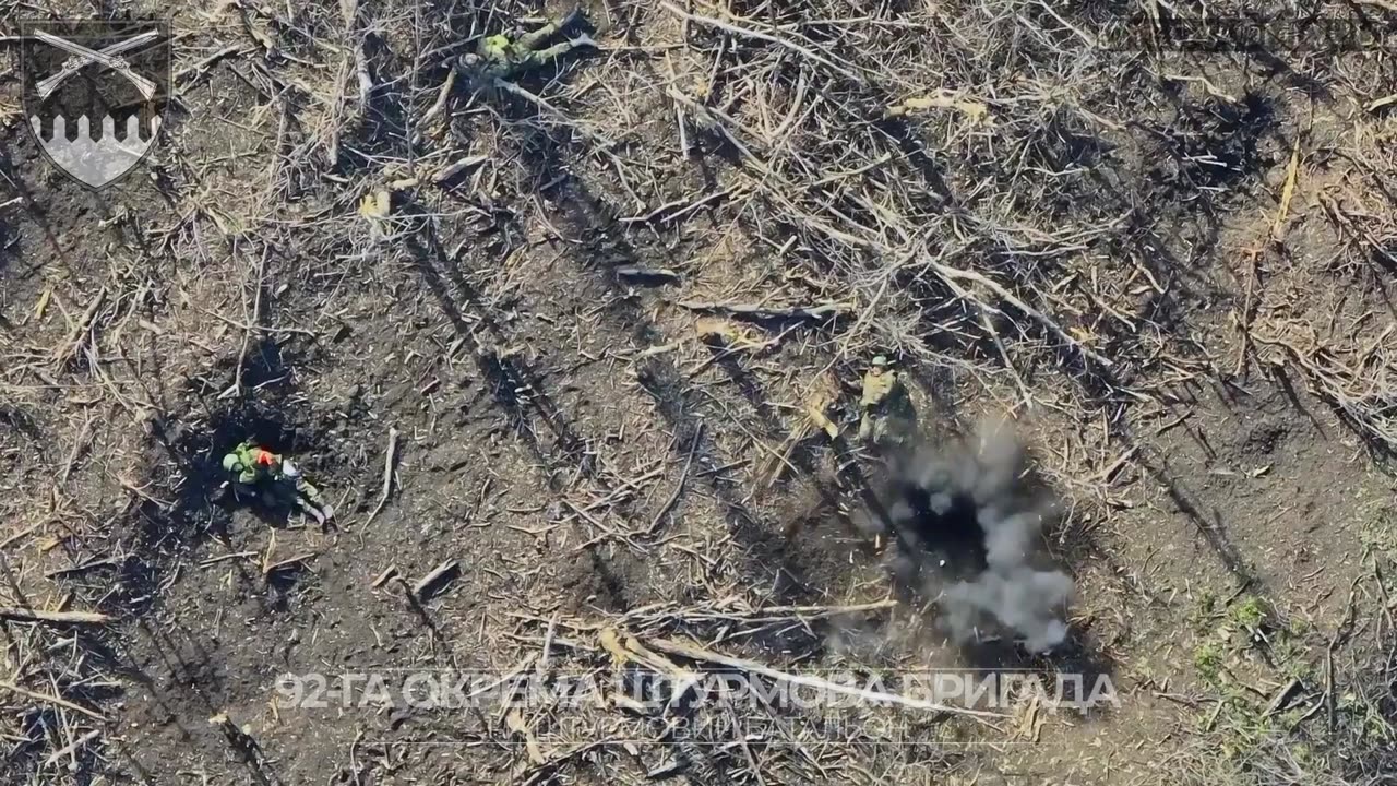 92 brigade destroys the enemy, Kurdiumivka