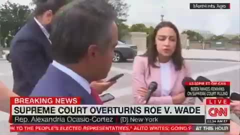AOC Trolls Herself in Roe v. Wade Meltdown
